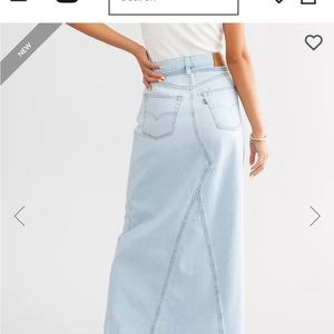Levi’s Iconic Denim Maxi Skirt